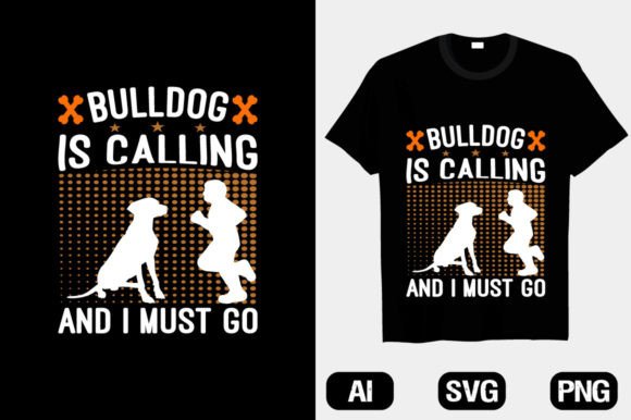 A Bulldog Design Built for Embroidered Charm