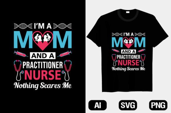 A Designer's Review of the Practitioner Nurse Mom T-Shirt Graphics