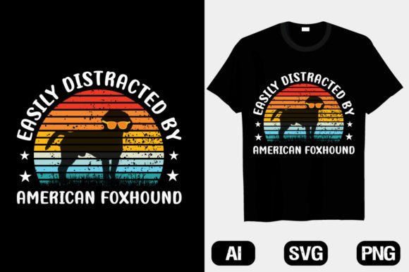A Graphic Design Asset Review: Easily Distracted by Foxhound T-shirts
