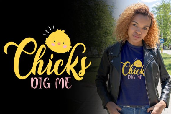 A Graphic Designer Reviews 'Chicks Dig Me' Easter T-Shirt Graphics