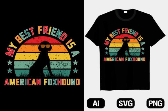 A Stylish Retro Vector Graphic for Dog Lover T-Shirt Designs