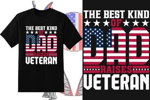 A Veteran T-Shirt Design for Authentic Local Business Branding