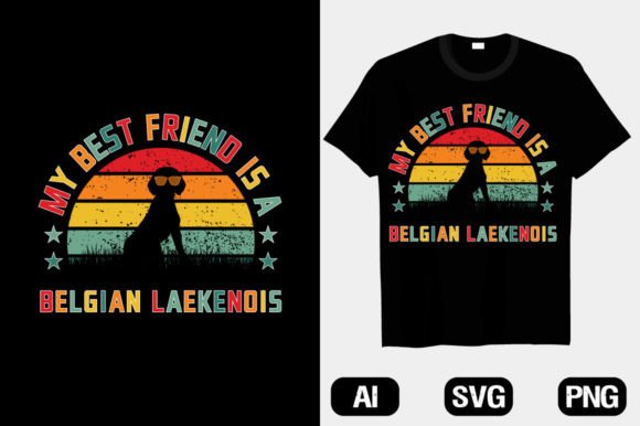 Belgian Laekenois Dog Trendy T-shirt Graphics