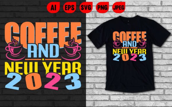 Crafting a Cozy New Year with Coffee & 2023 Graphics