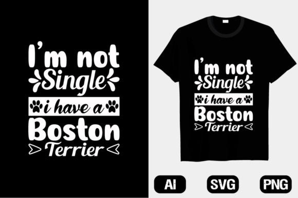 Dog SVG Dog T-shirt Design Graphic for Boston Terrier Fans