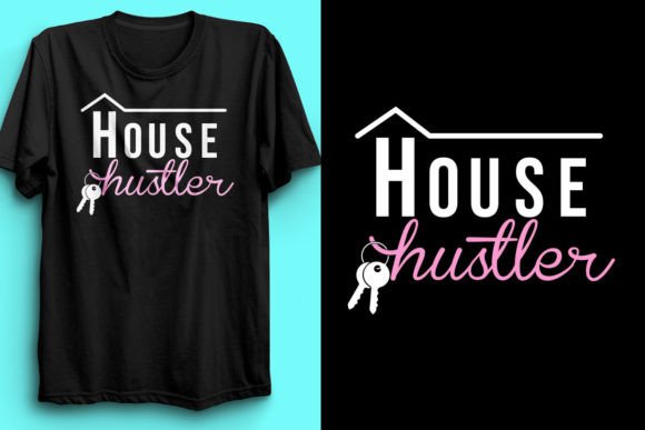 House Hustler: A Bold Graphic Design Asset for Real Estate Branding