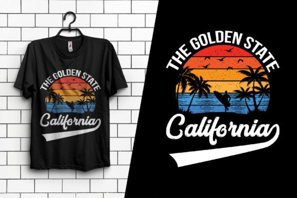 Reviewing a California T-Shirt Graphics Bundle for Selling Online
