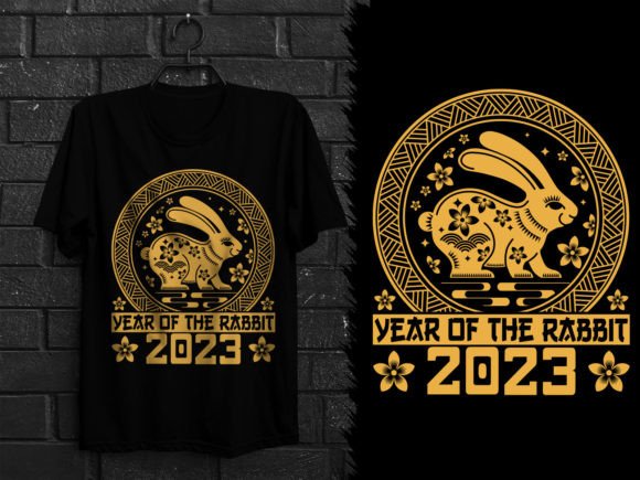 Reviewing a Year of the Rabbit Graphic for T-Shirt Designs and Branding
